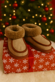 Prabangūs Alpakos Kailio Aulinukai Kreminiai