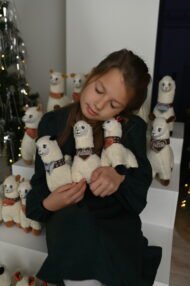 Alpakos Vilnos Žaislas 23cm