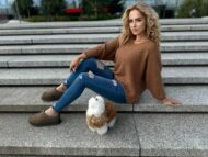 „Pieno aksomas“ – alpakos vilnos megztinis