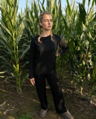 Amžina galia – dviejų dalių alpakos vilnos komplektas iki XXL 🖤👑🦙