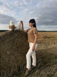 Megztukas „Rudens Glamonė“ – alpakos vilnos šiluma tavo dienai
