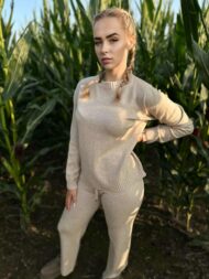 Auksinė Akimirka – dviejų dalių alpakos vilnos komplektas iki XXL 🤍💎🦙