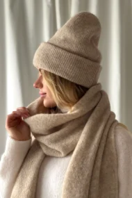 Alpakos vilnos šalikas Karališkas Švelnumas - Image 4