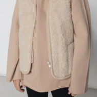 🤎 „Smėlio elegancija“ – alpakos vilnos liemenė suaugusiems - Image 2