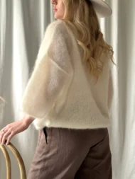 Megztinis Balta Tyla - Image 2