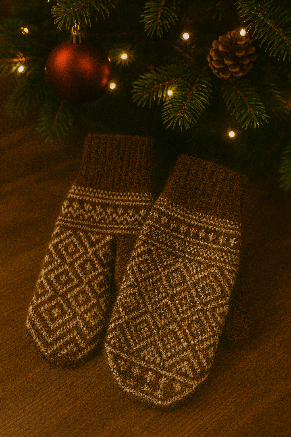 ChatGPT Image Nov 25, 2025, 11_04_44 AM Alpakos Vilnos pirštinės Šokoladas - Image 1