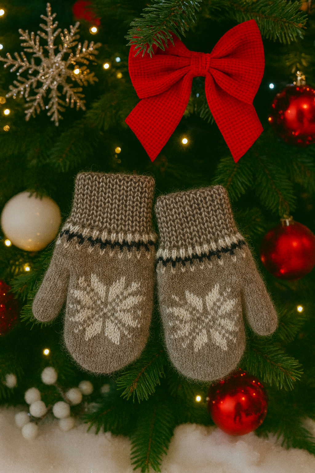 ChatGPT Image Nov 25, 2025, 12_56_52 PM Vaikiškos Alpakos Vilnos pirštinės -Alpakiukų šiluma - Image 1