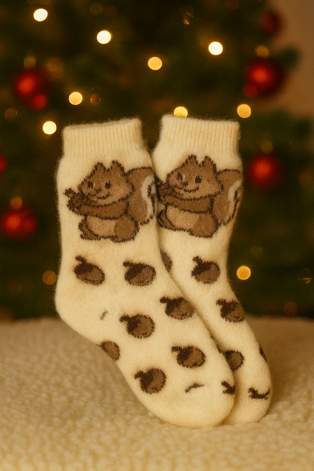 ChatGPT Image Dec 6, 2025, 08_58_07 PM Merino Vilnos Kojinės - Burundukai - Image 1