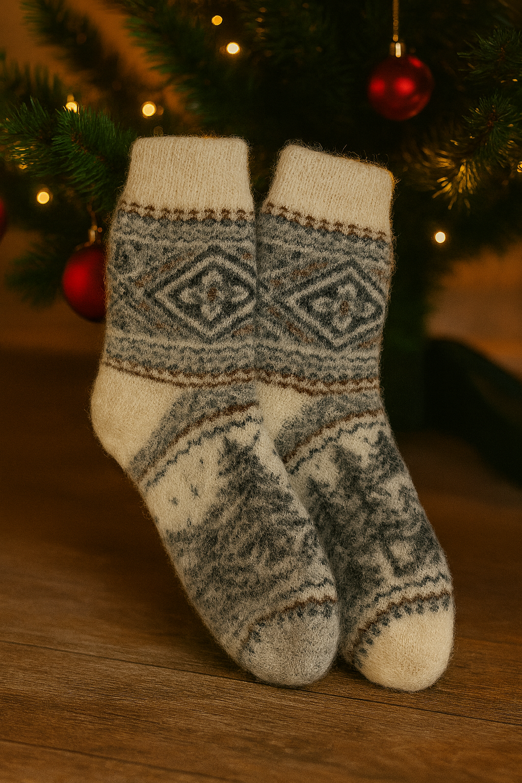 ChatGPT Image Dec 6, 2025, 09_08_04 PM Merino Vilnos Kojinės - Margas vakaras - Image 1