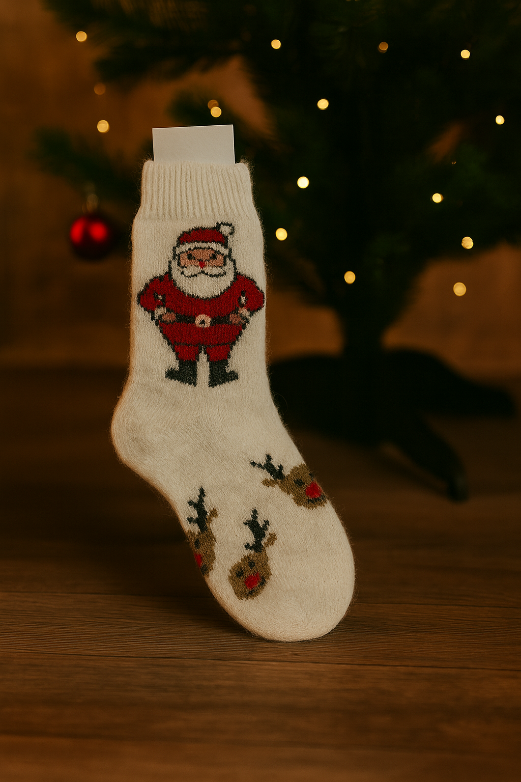 ChatGPT Image Dec 6, 2025, 09_43_02 PM Merino Vilnos Kojinės - Kalėdų Senelis - Image 1