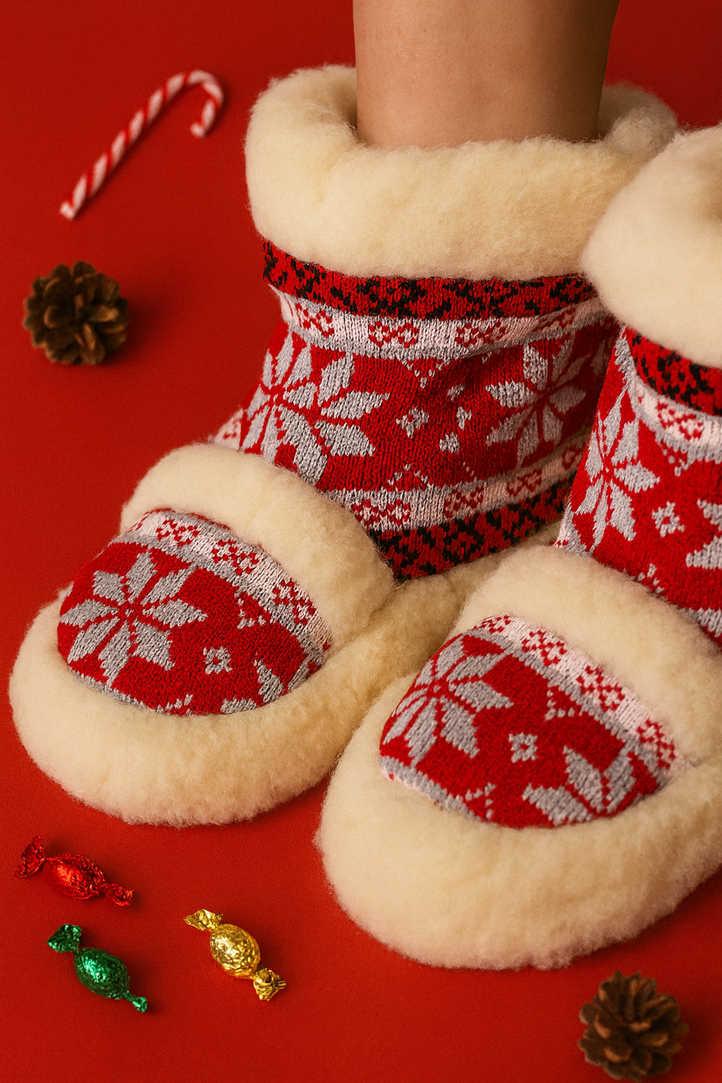 ChatGPT Image Dec 6, 2025, 10_56_22 PM Merino vilnos aulinukai „Kalėdinis Jaukumas“ - Image 1