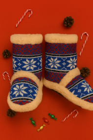 Merino vilnos aulinukai „Mėlynoji Žiemos Saga“