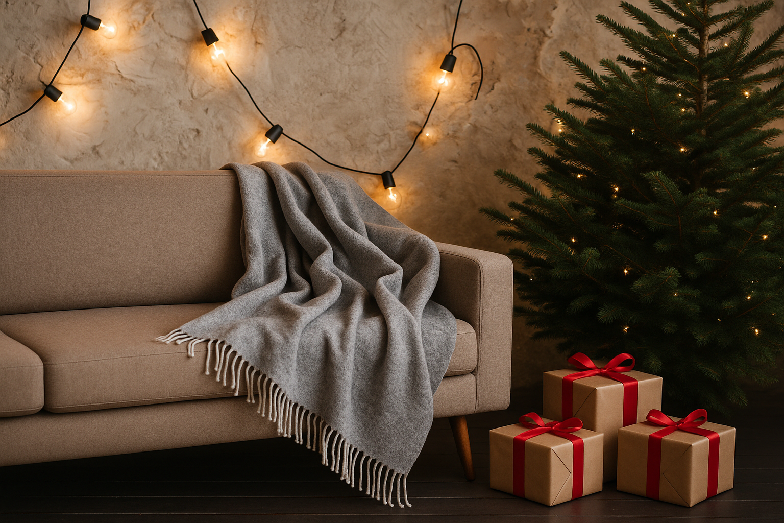 Dec 2, 2025, 12_49_18 AM „Nordic Luxe“ – prabangus vilnos pledas su kutais - Image 1